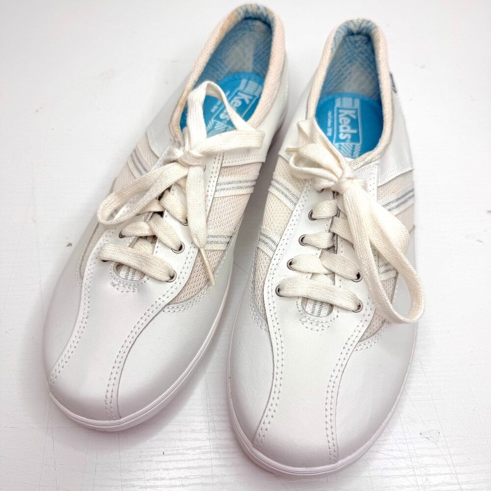 KEDS Emblaze Leather Lace Up Tennis Shoes Low Top Sneakers Womens 10 WHG46200